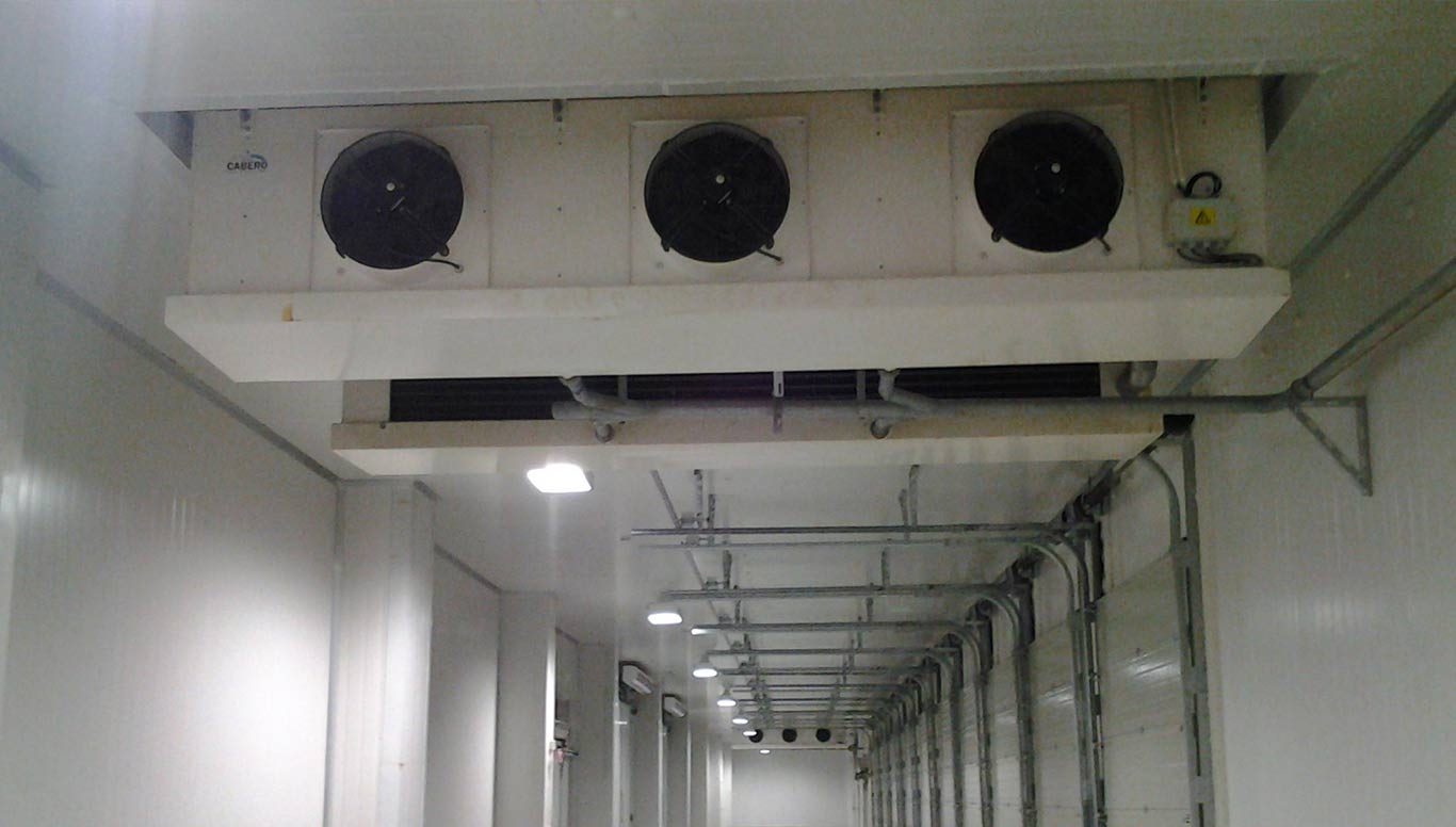 أنظمة غرف التبريد والتجميد